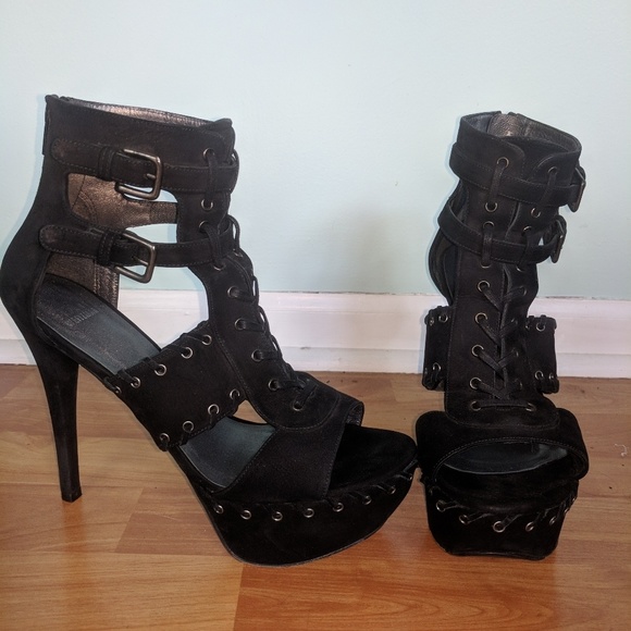 Stuart Weitzman Platform Heels - Picture 1 of 6